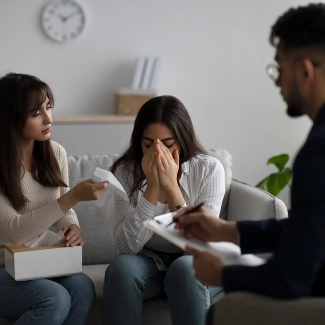A welcoming counselling conversation at C.S. Counselling
