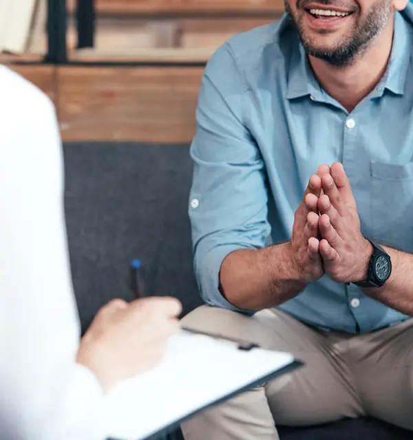 A supportive alcohol counselling conversation