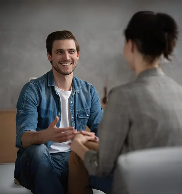supportive Anxiety counselling conversation